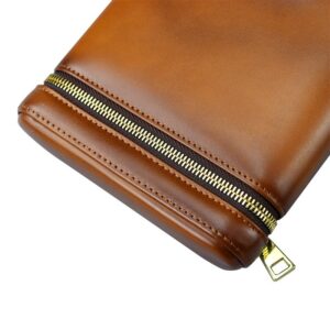 Cedar-Lined Leather 5-Cigar Travel Case — product image 2