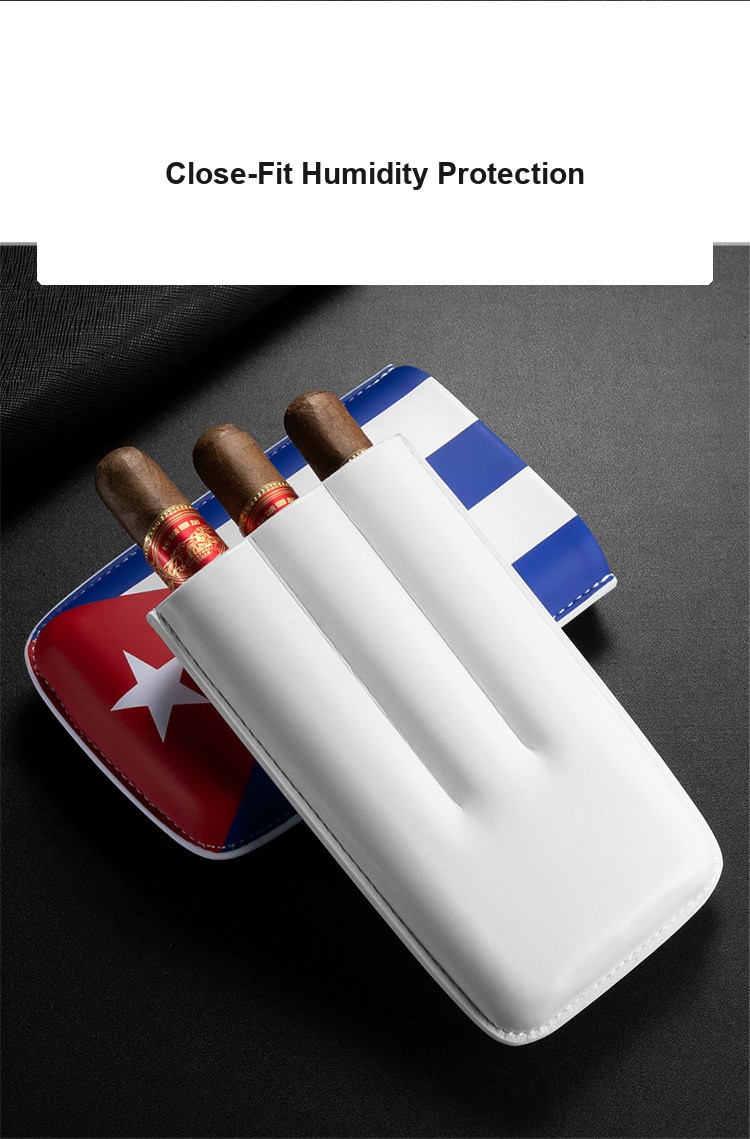 Close-Fit Leather 2- or 3-Cigar Travel Case — product image 8