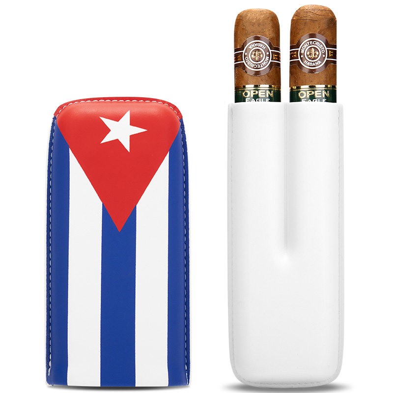 Close-Fit Leather 2- or 3-Cigar Travel Case — product image 5