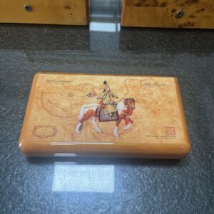 Qianlong 4-Cigar Lacquered Travel Case | LCDH — product image 1
