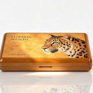 Solid Cedar 4-Cigar Travel Case — primary product image
